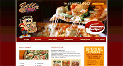 Desktop Screenshot of bellapizzamontreal.com